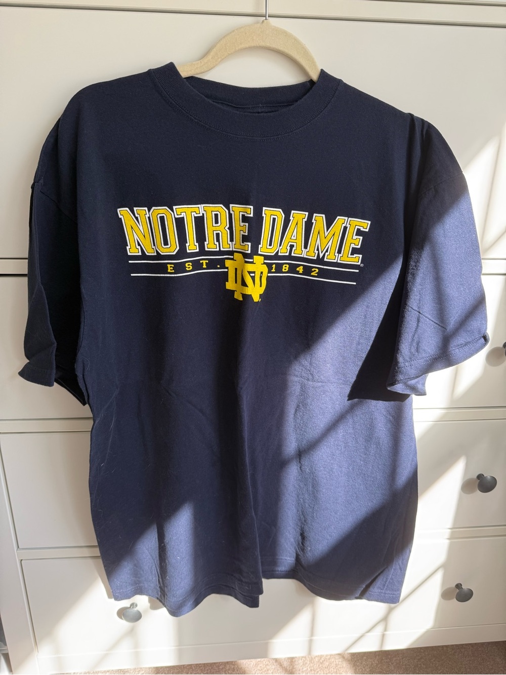 Gear For Sports Navy T-Shirt with Yellow Graphic